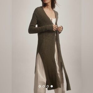 NWT Size M - Pilcro Gauzy Duster Cardigan Sweater